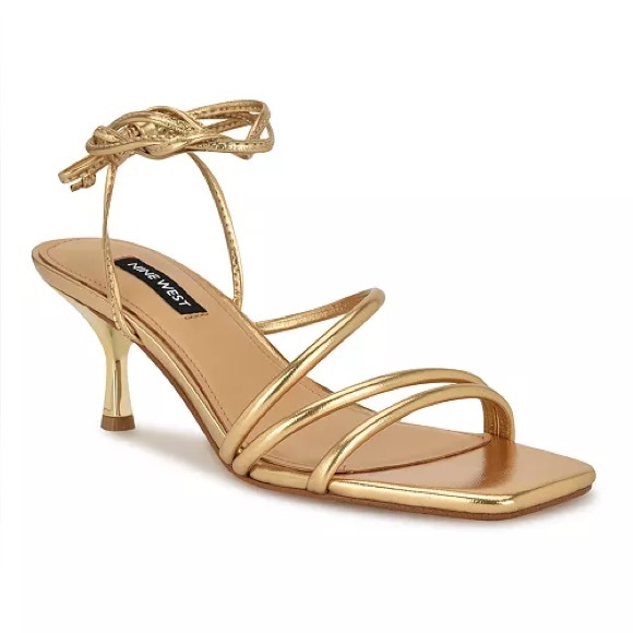 Nine West | Hendy Strappy Lace Up Dress Sandals - Picture 1 of 9